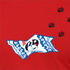 White Rabbit Candy Shirt in Red