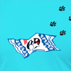 White Rabbit Candy Shirt in Turquoise